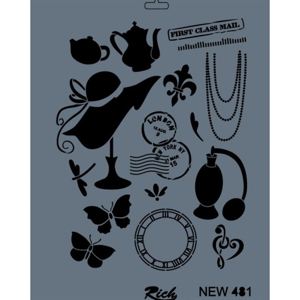 STENCİL NEW SERİ XL 481