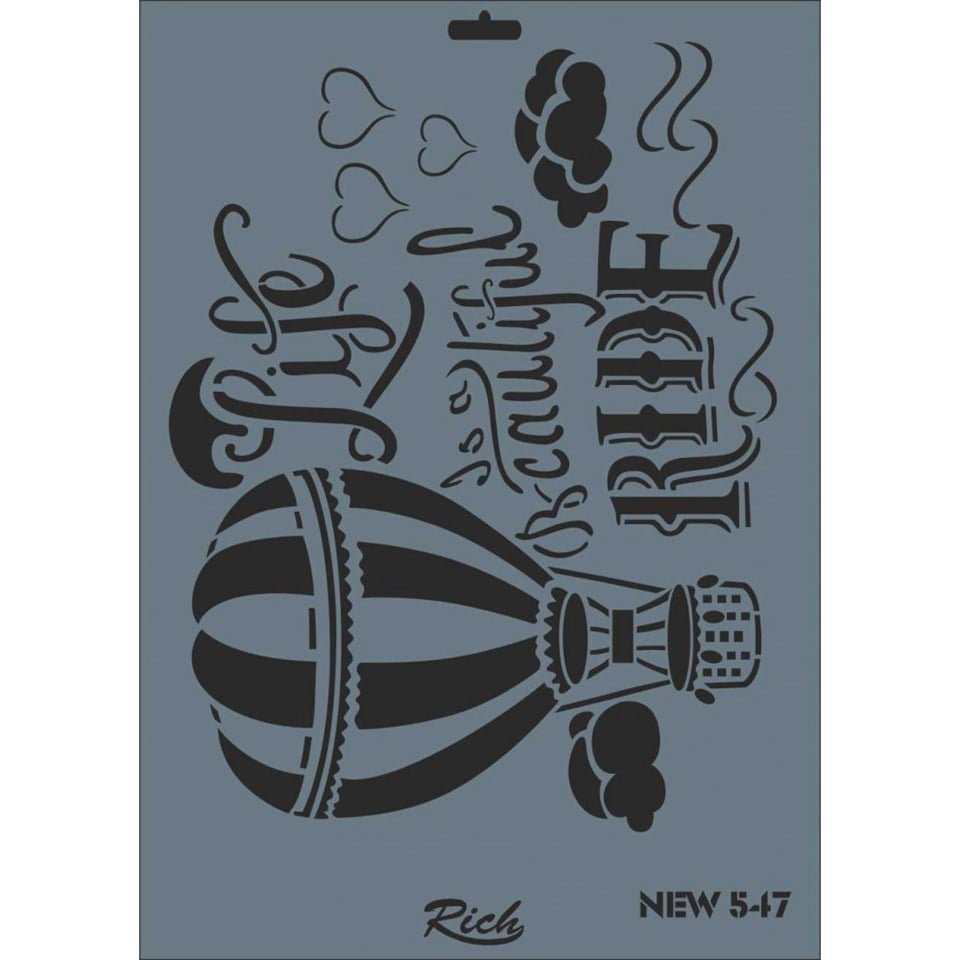 STENCİL NEW SERİ XL 547