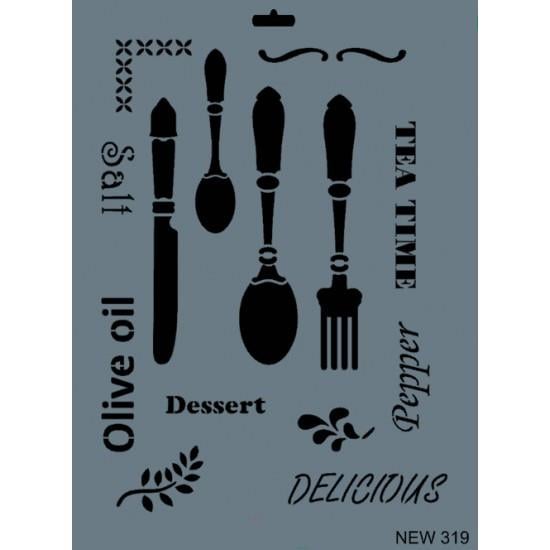 STENCİL NEW SERİSİ XL 319