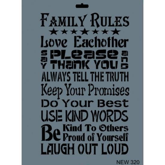 STENCİL NEW SERİSİ XL 320