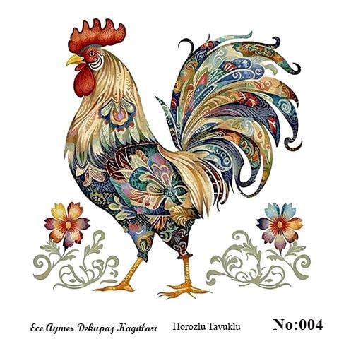 TAVUKLU HOROZLU DEKUPAJ 004