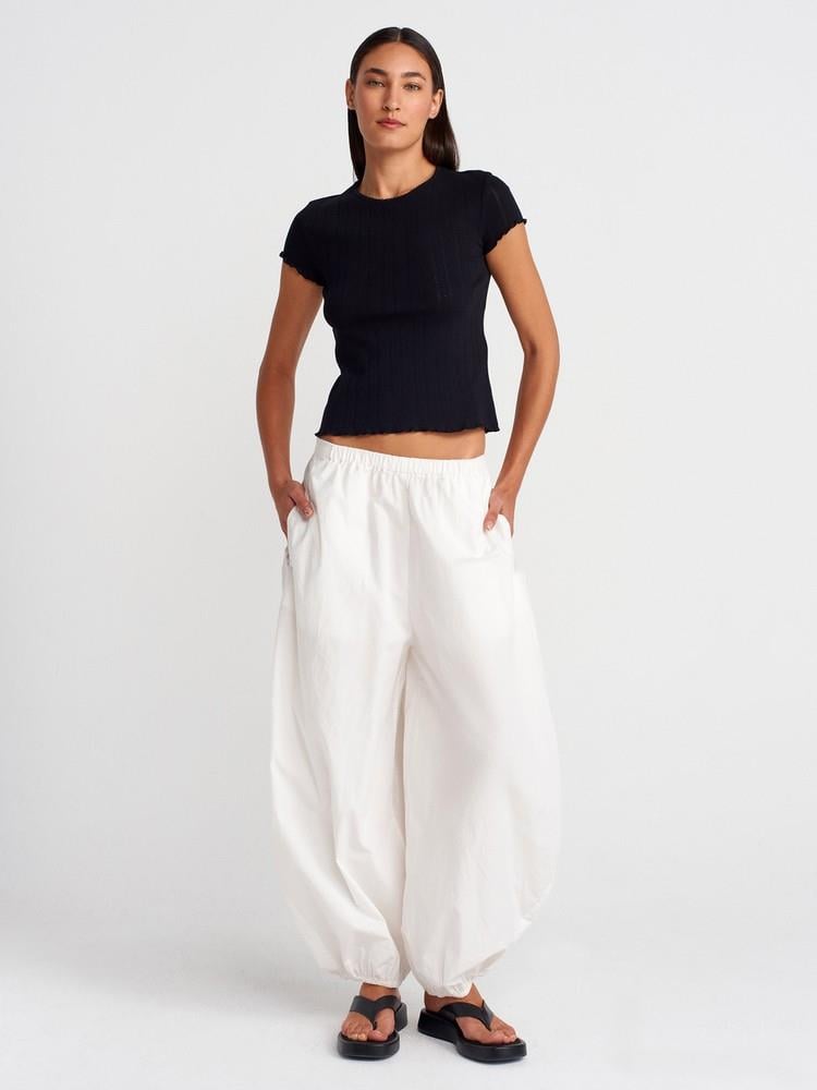 BELİ LASTİKLİ BALON PANTOLON