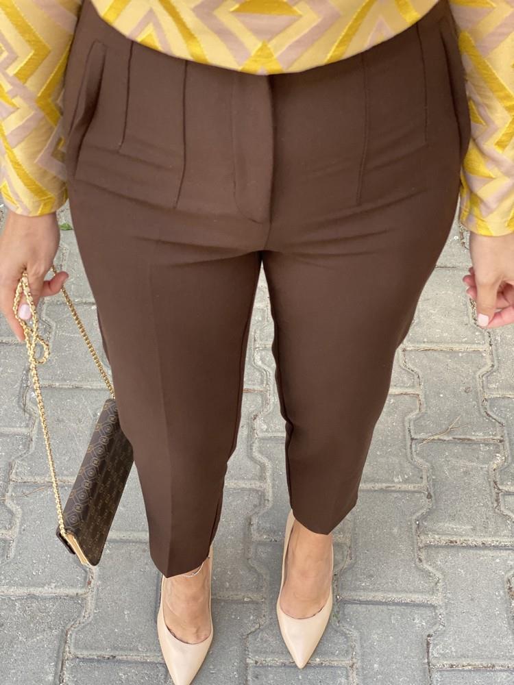 FLATOLU KUMAŞ PANTOLON