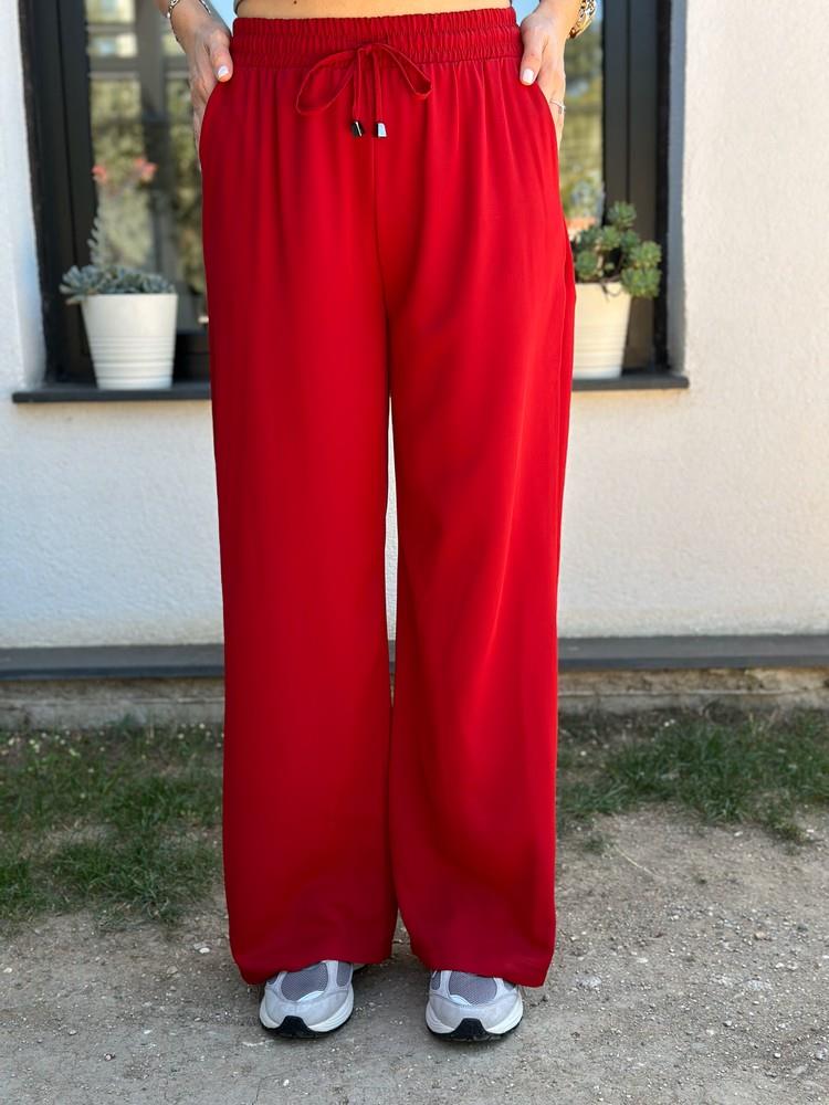 BELİ BAĞCIKLI BOL PAÇA PANTOLON