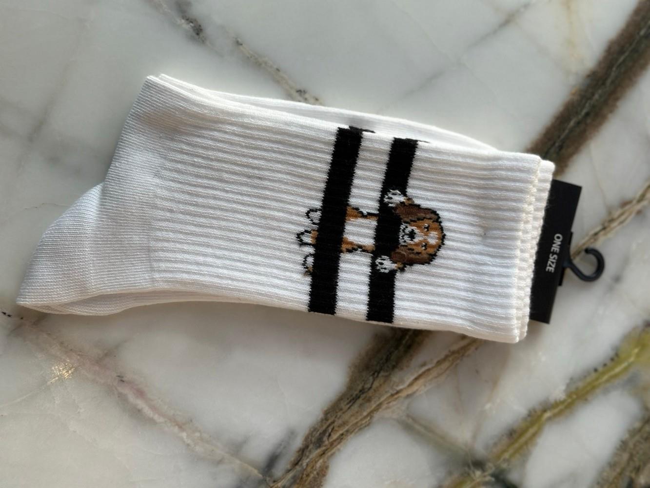 DESENLİ PAMUKLU KADIN ÇORAP