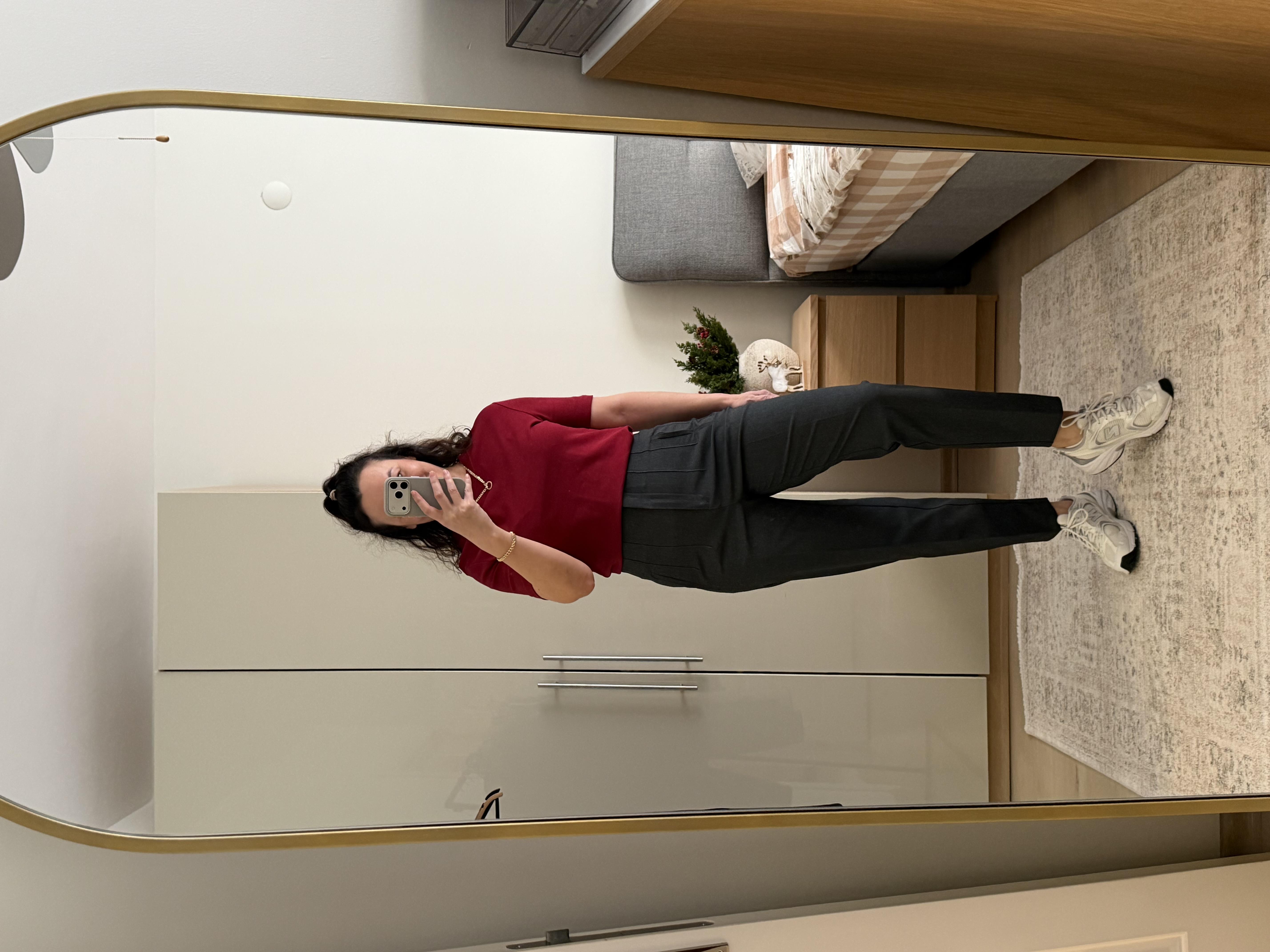 FLATOLU KUMAŞ PANTOLON