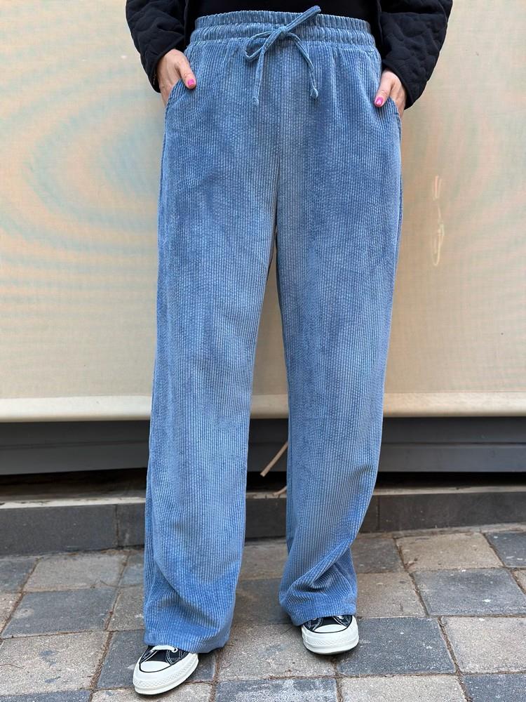 KADİFE GENİŞ PAÇA PANTOLON