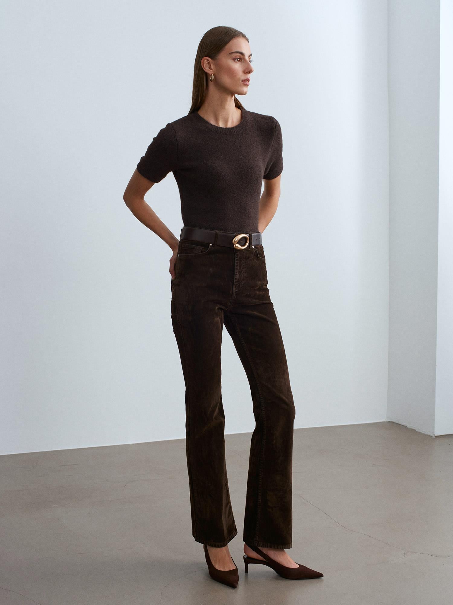 KAFİDE FLARE PANTOLON