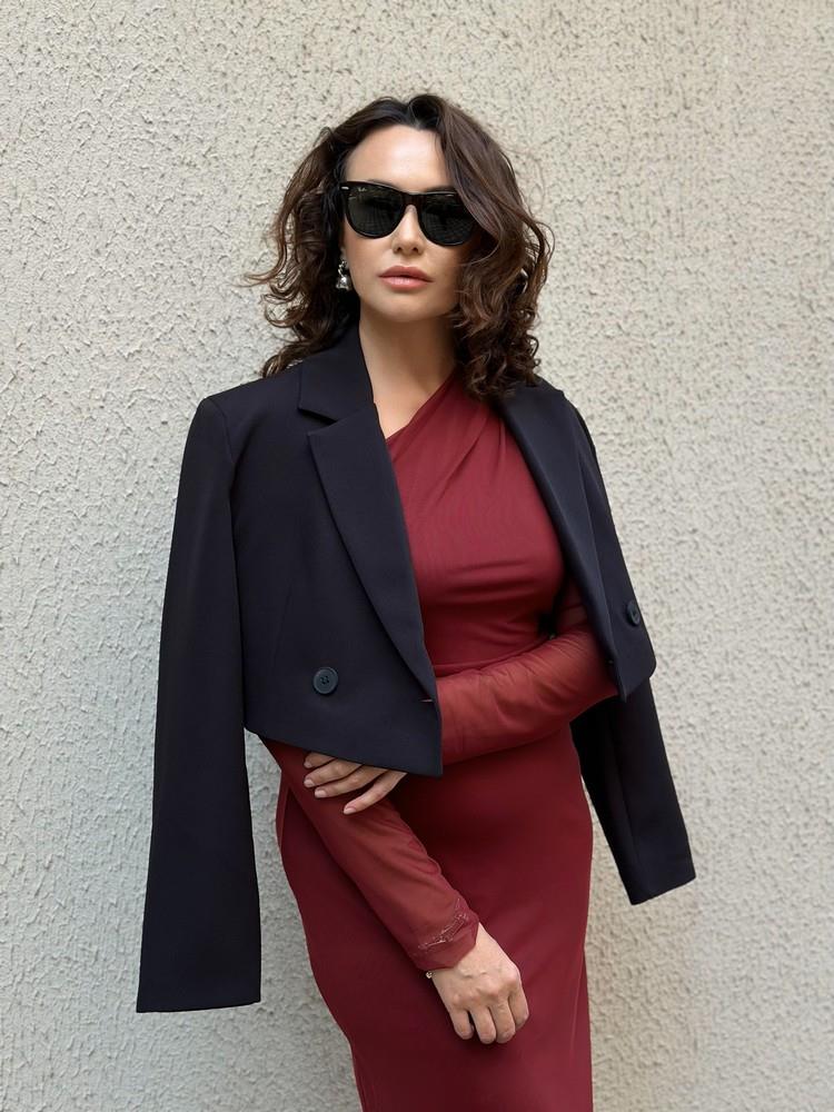 KRUVAZE CROP BLAZER & CEKET