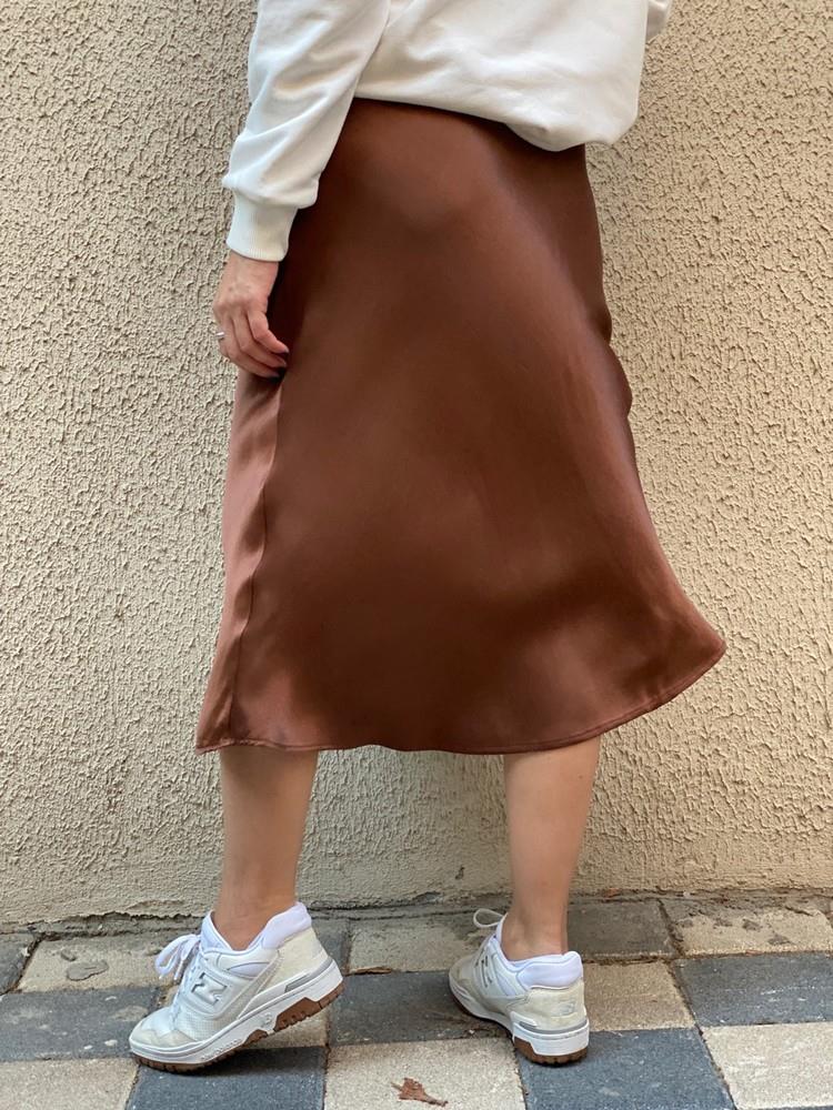 MİDİ BOY SATEN ETEK