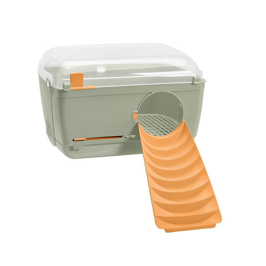 Imac Sweet Home Gine Pig Ve Tavşan Evi Gri 3-lü 37x26x22cm