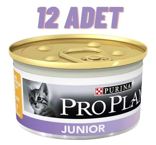 Pro Plan Junior Chicken Yavru Kedi Konservesi 12x85 Gr
