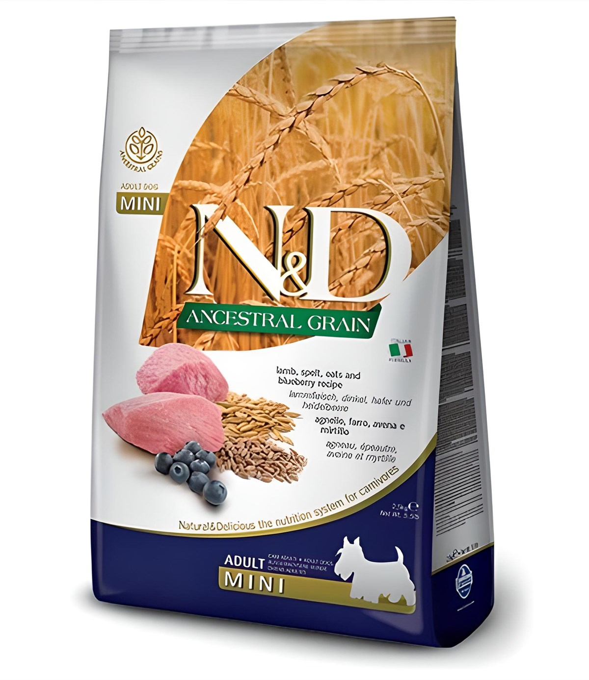 N&D Low Kuzu&Yaban Mersini Yetişkin Küçük Irk Köpek Maması 2,5 Kg
