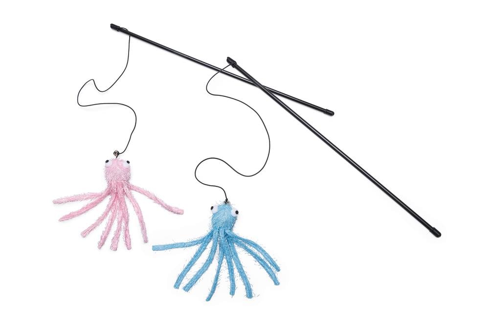 Beeztees Kedi Oltası, Zilli, Peluş Ahtapot,