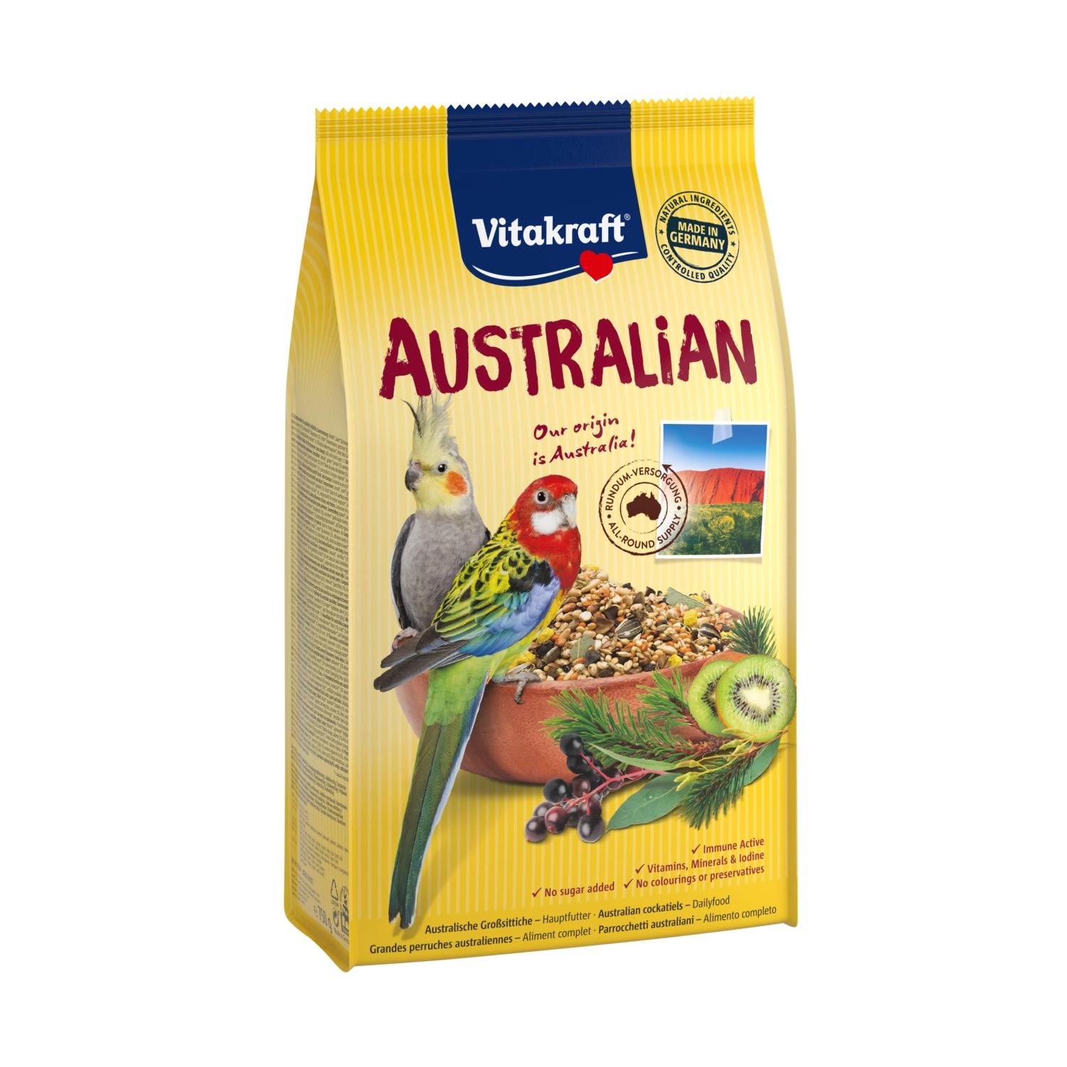 Vitakraft Avustralya Papağan Paraket Kokteyl 750 Gr