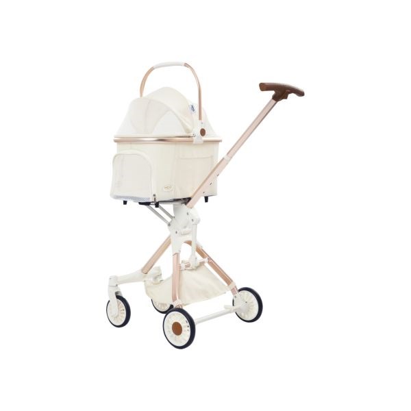 EuroDog Katlanabilir Köpek Arababası Altın 83x48,5x110 cm 454-STR-PC700-G-MN