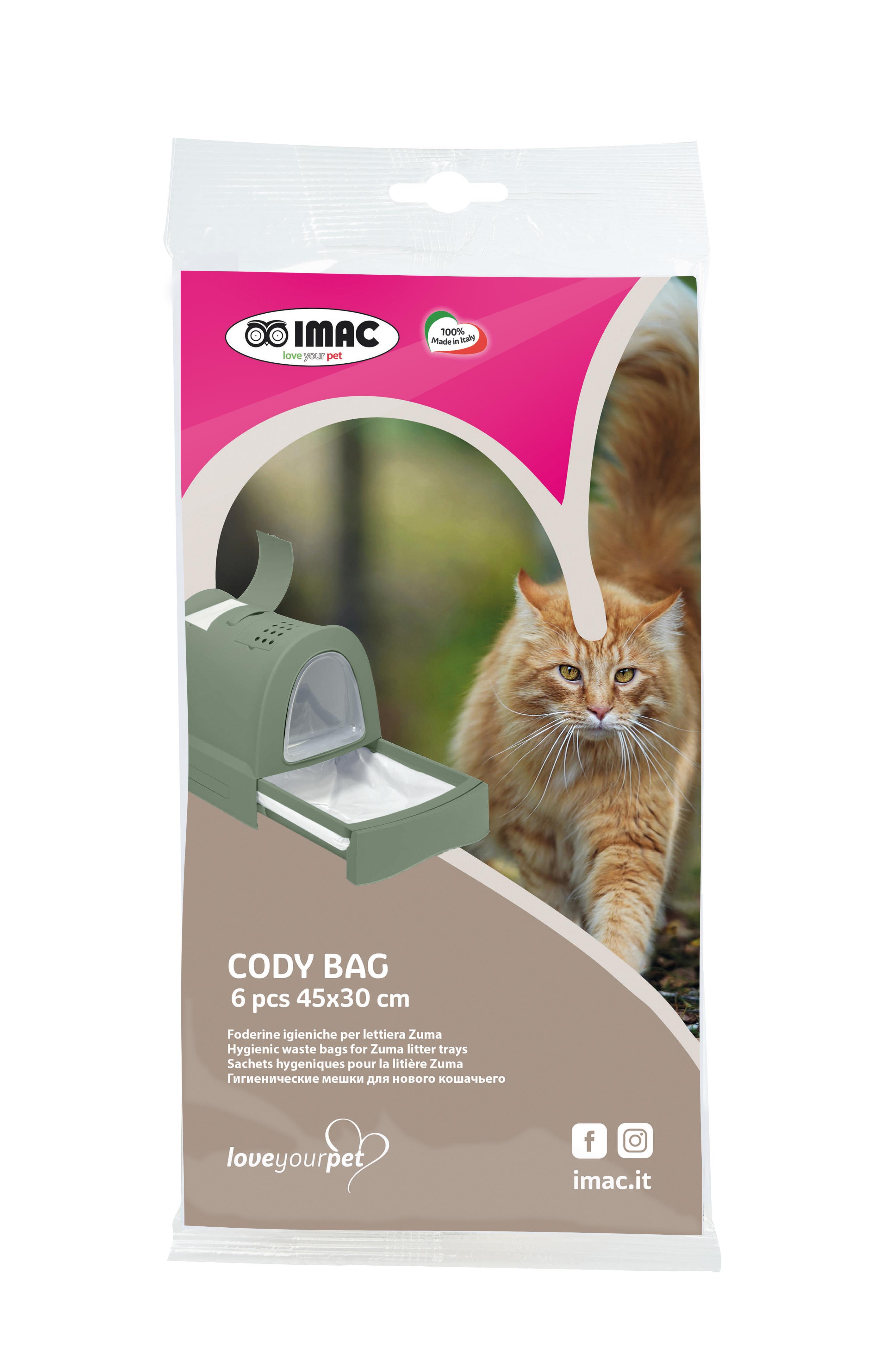 Imac Cody Bag 6x10 Pcs Kedi Tuvaleti Torbası