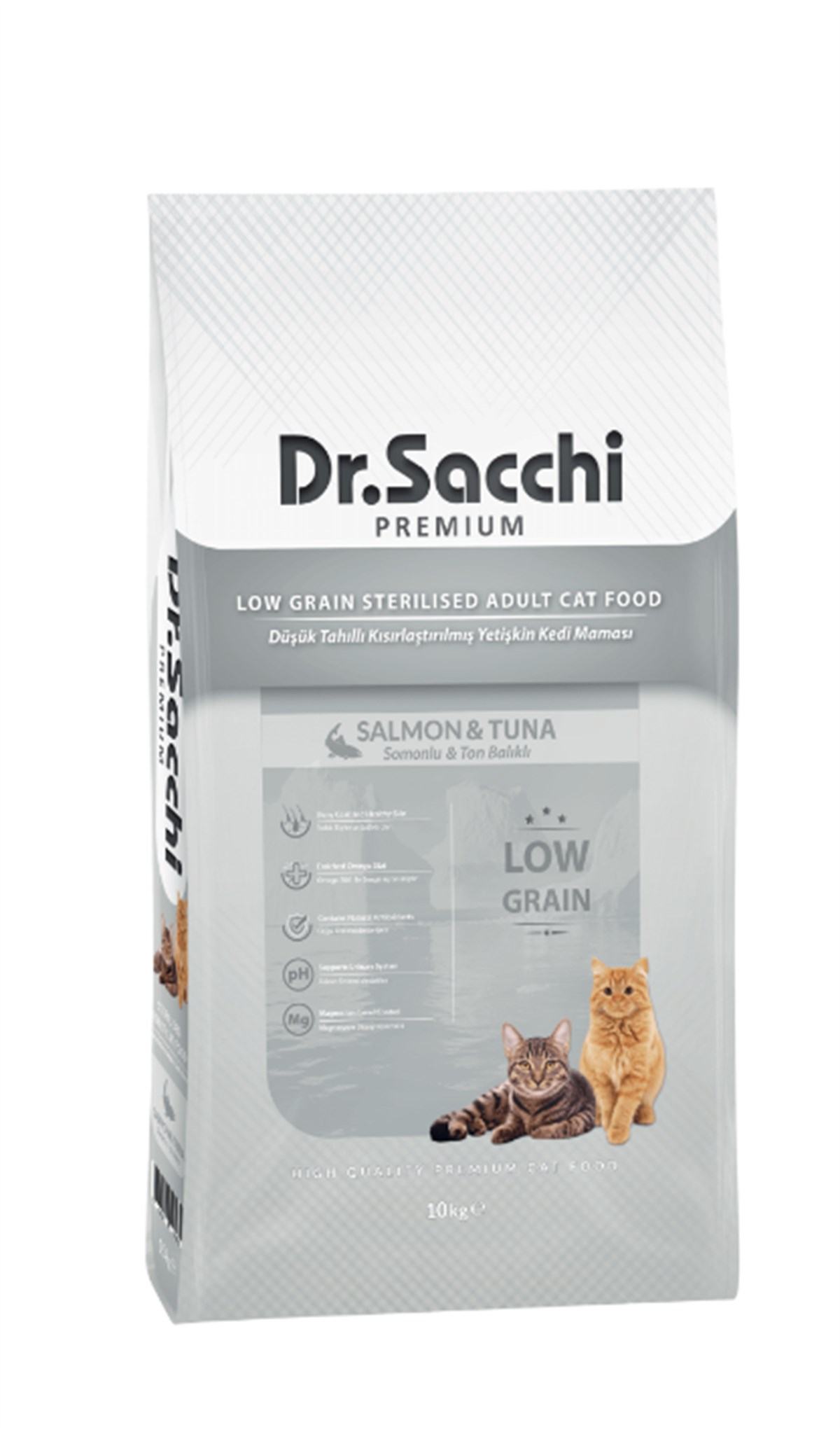 Dr.Sacchi Premium Sterilised Kedi Maması 10 Kg