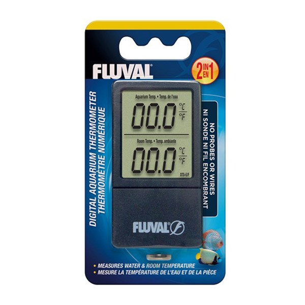 Fluval 2 Ekranlı Oda ve Akvaryum Derecesi