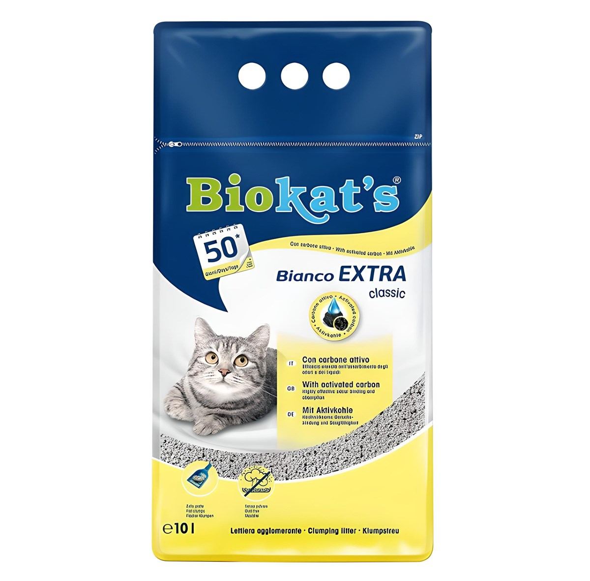 Biokats Bianco Extra Bentonit Kedi Kumu 10 Lt