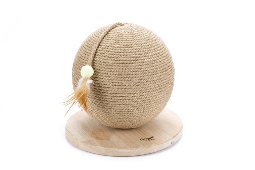 Beeztees DBL Kedi Tırmalama ve Oyuncağı, 30x30x27cm