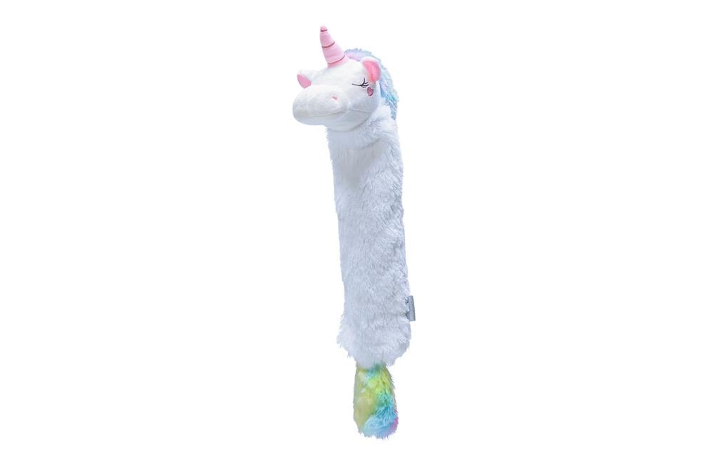 Beeztees Yavru Köpek Oyuncağı, Unicorn, Peluş, Beyaz, 49x10x14cm