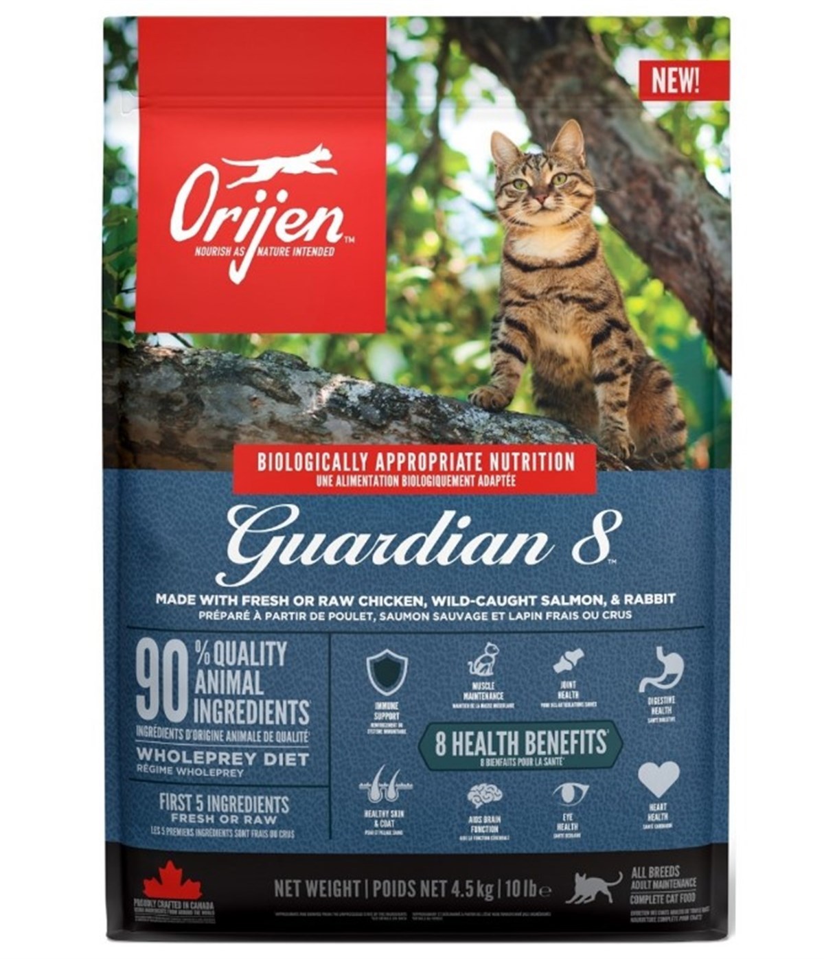 Orijen Guardian Kedi Maması 4,5 Kg