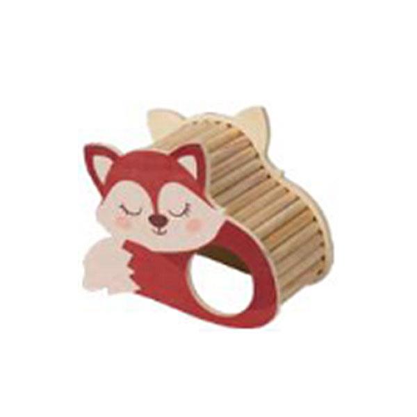 Pawise Ahşap Kemirgen Yuvası Kirpi