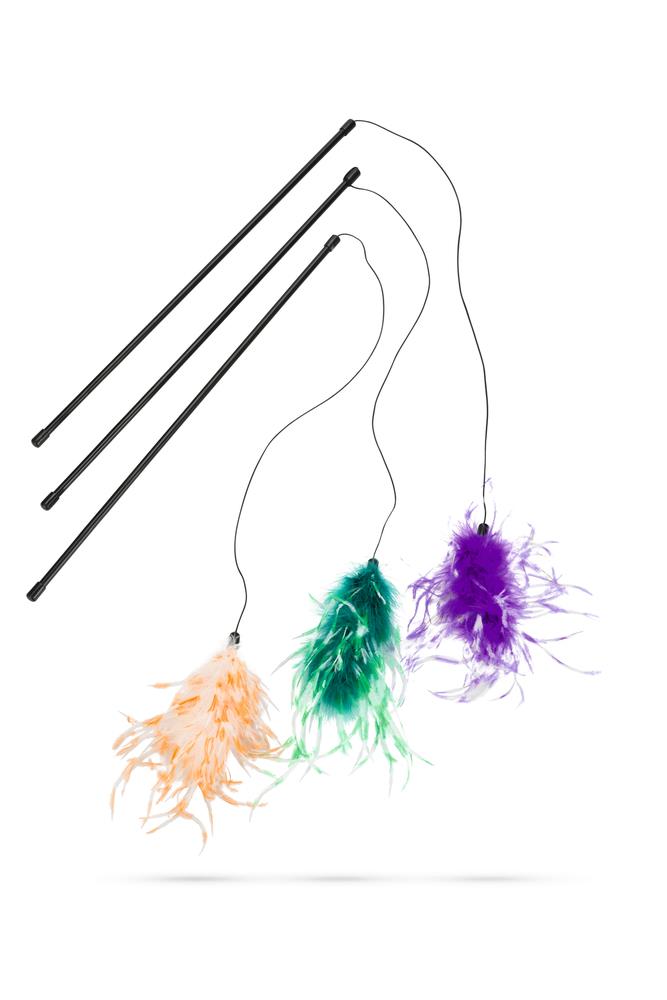 Beeztees Kedi Oltası, Tüy Topağı Uc, 70cm