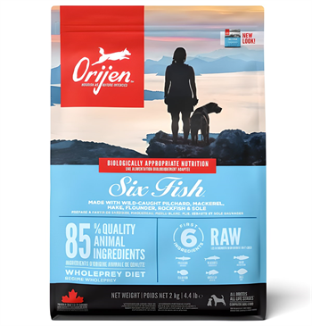 Orijen 6 Six Fish Tahılsız Balıklı Yetişkin Köpek Maması 2 Kg