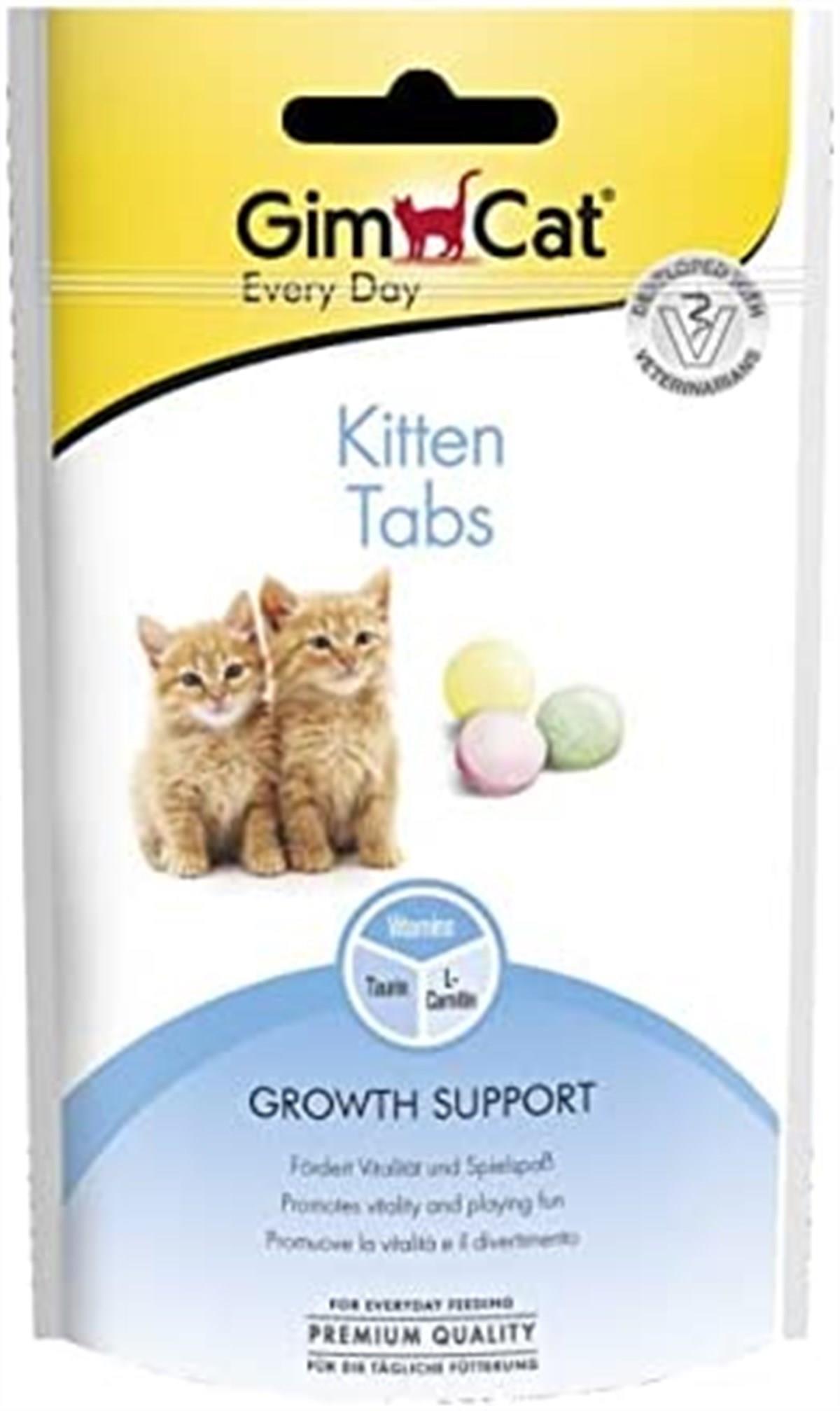 Gimcat Kitten Tabs Yavru Kedi Ödül Tableti 40 Gr