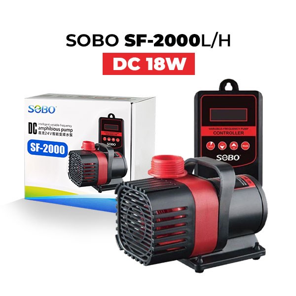 Sobo Debi Kontrollü DC Pompa 18W 1800 Lth 3M