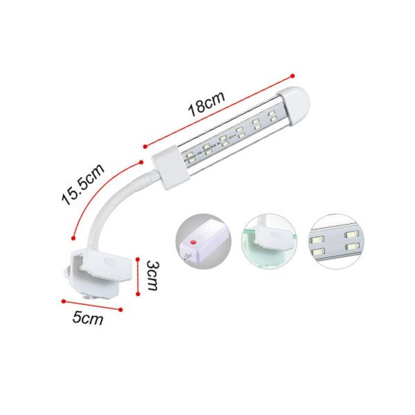 Coco 5W Kristal Led Akvaryum Aydınlatma 130 Mm