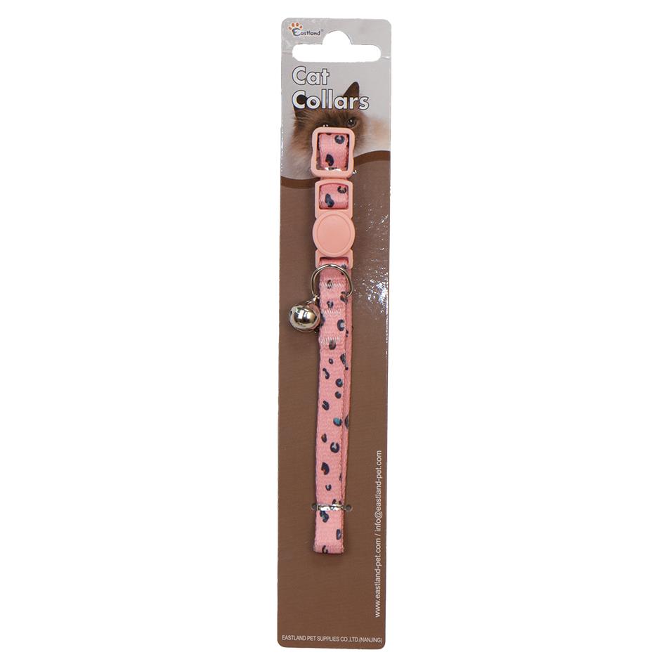 Eastland Klipsli Leopar Baskılı Kedi Tasması 22-30