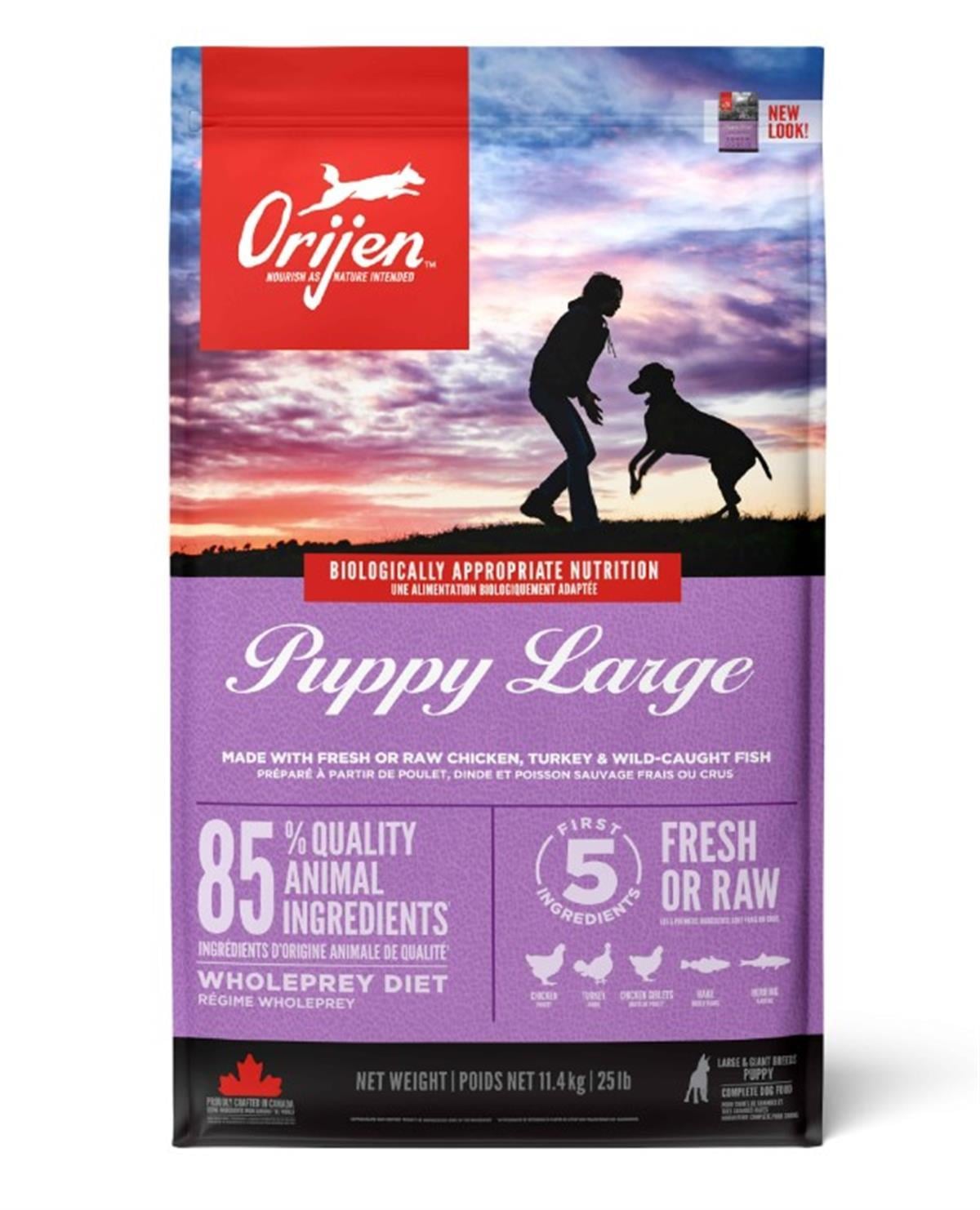 Orijen Dog Puppy Large Bred 11,4 Kg