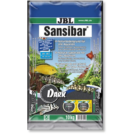 Jbl Sansıbar Siyah 0,2-0,5mm 10 Kg Kum