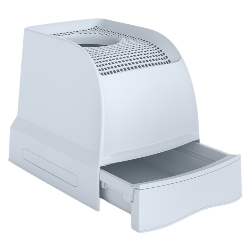 Imac Frıda - New Üstten Girişli Kedi Tuvaleti Buz Mavisi 56x40x43,5cm