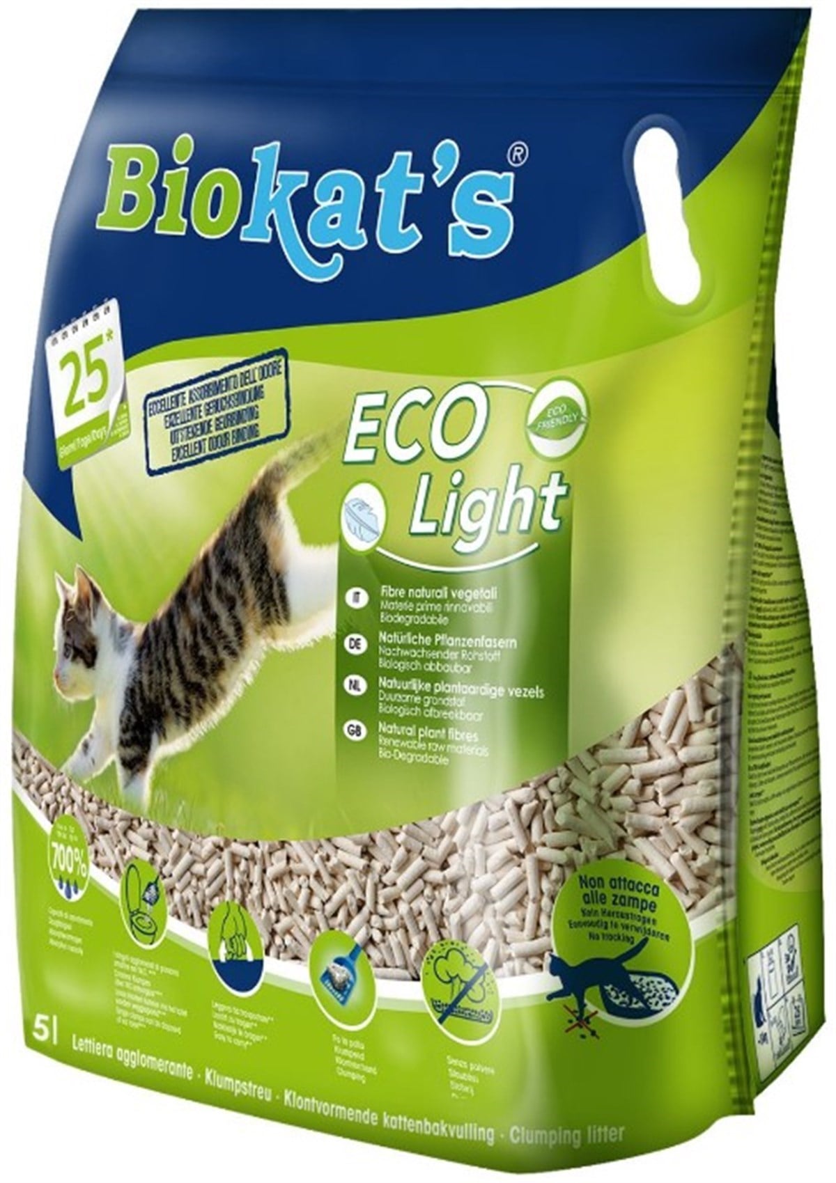 Biokats Eco Light Pelet Kedi Kumu 5 Lt