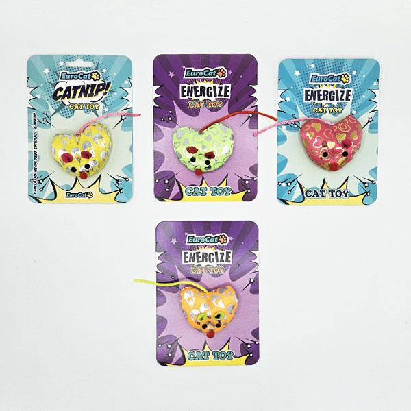 EuroCat Kedi Oyuncağı Yaldızlı Kalp