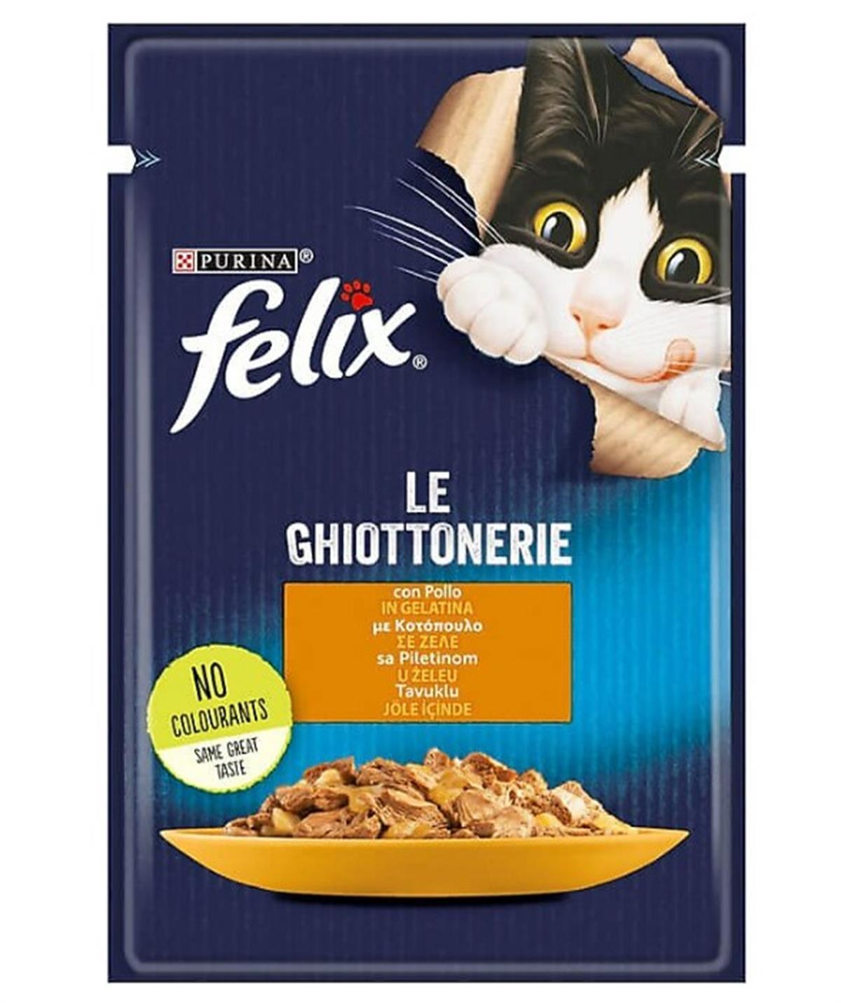 Felix Tavuklu Yetişkin Kedi Konservesi Pouch 85 Gr