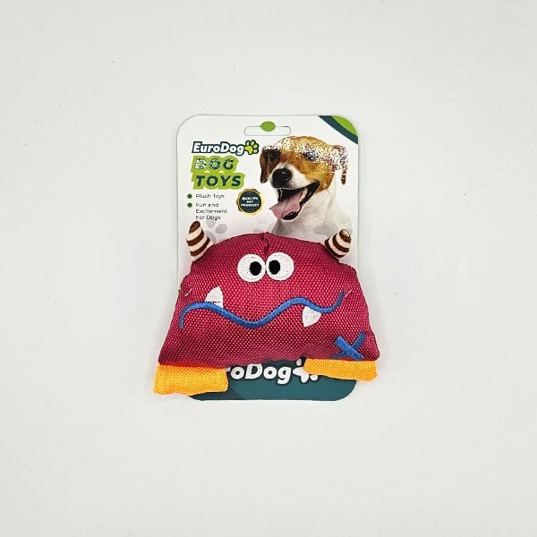 EuroDog Parlak Canavar Köpek Oyuncağı 13x10 Cm