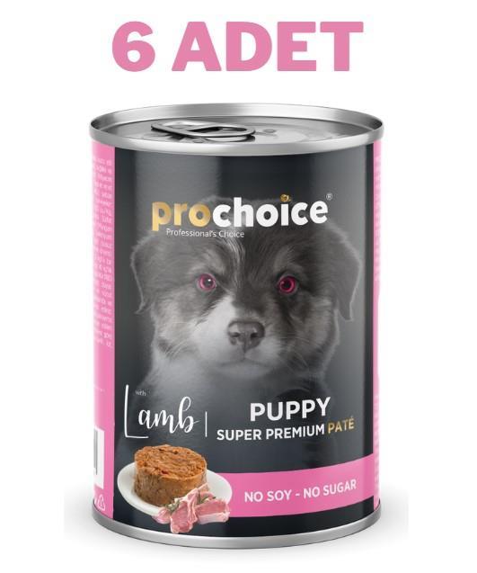 ProChoice Puppy Lamb Pate Yavru Köpek Konservesi 6x400 gr