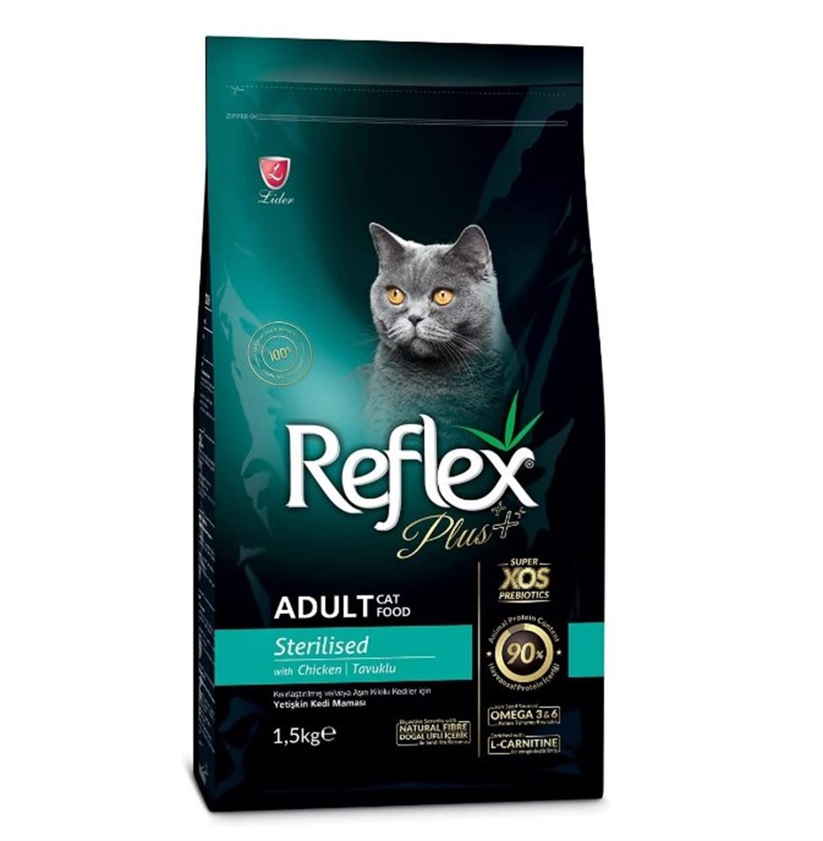 Reflex Plus Tavuklu Kısırlaştırılmış Kedi Maması 1,5 Kg