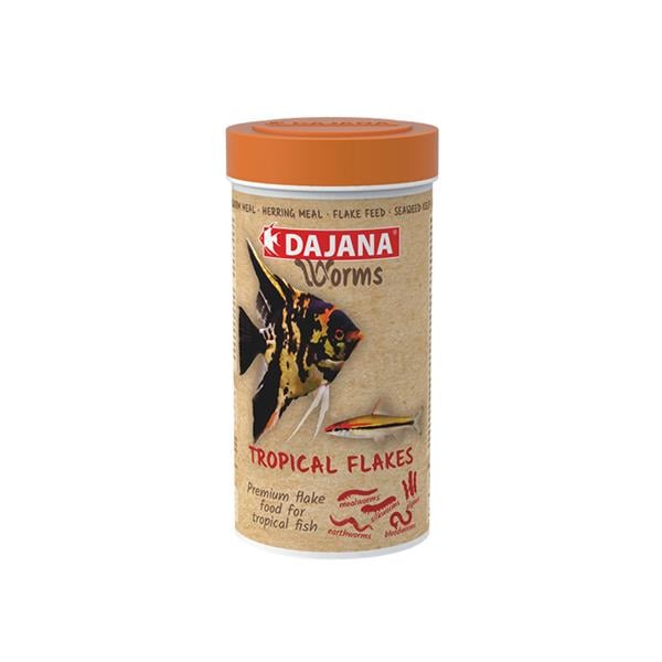 Dajana Worms Tropical Flakes 100 Ml 18 Gr