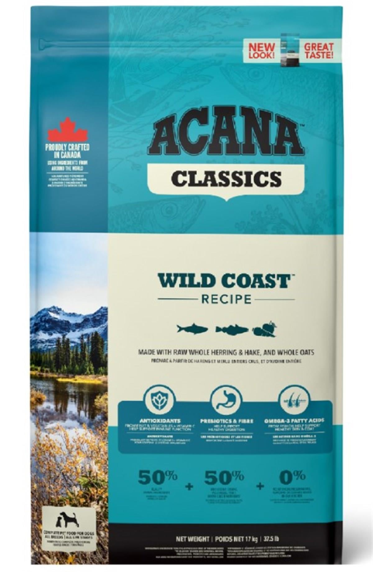 Acana Classic Wild Coast Köpek Maması 17 Kg