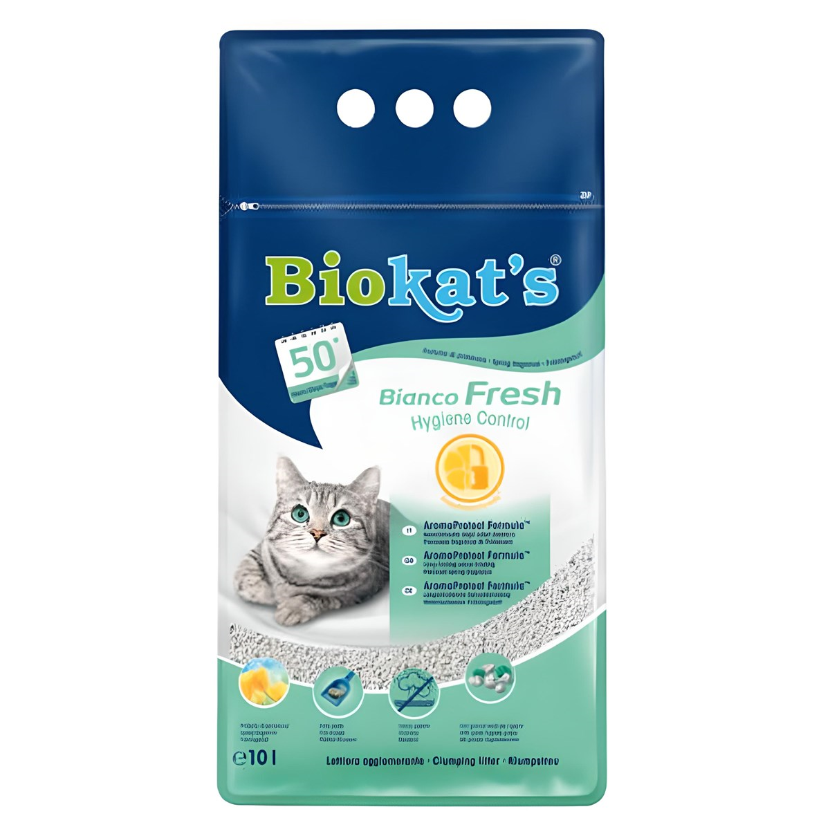 Biokats Bianco Fresh Bentonit Kedi Kumu 10 Lt