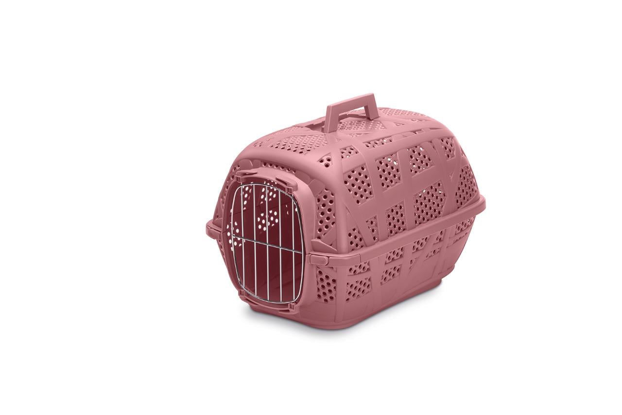 Imac Carry Sport Metal Kapılı Evcil Hayvan Taşıma Çantası Pembe 48,5x34x32cm