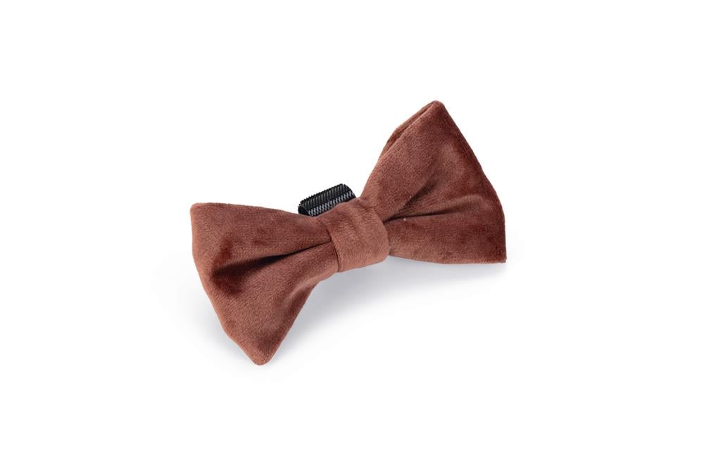 Beeztees DBL Köpek Papyonu, Kadife, Pembe, 9cm