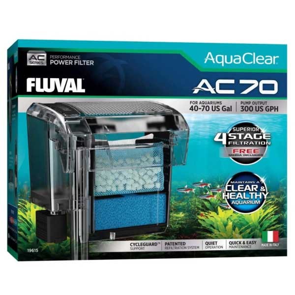 Fluval AC70 Askı Filtre 152-265 Lh (Yeni Model)