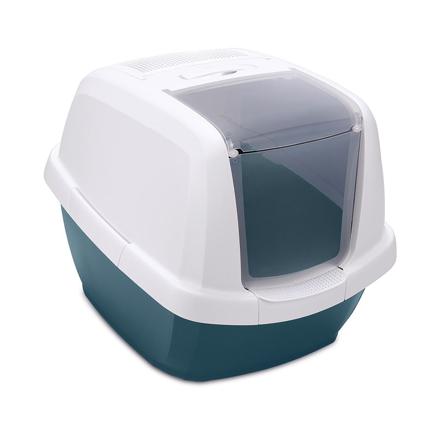 Imac Maddy Kapalı Kedi Tuvaleti Petrol Mavisi 65x47,5x47,5cm